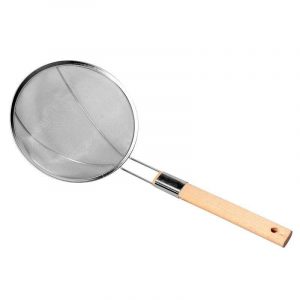 Szűrőlapát fa nyéllel 39 cm